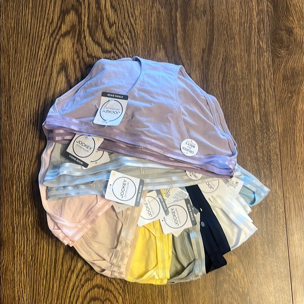 Jockey Women's Assorted Color Bikini MED Any 3pr